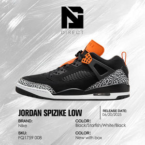 <span class=keywords><strong>Air</strong></span> <span class=keywords><strong>Jordan</strong></span> Spizike Low 'Halloween' – Chaussures de skate élégantes pour hommes, baskets de sport tendance - Product Image 6