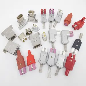 European electrical heater plug sockets for band heating element