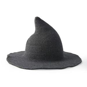Pliable Hiver Avec Pointu Mode Haute Qualité Respirant 100% Laine Offre Spéciale Style Gris Sorciers Sorcière Chapeau pour Hommes et Femmes - Product Image 6