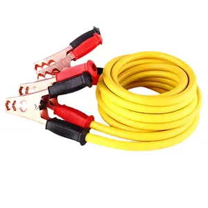 Cables de puente de batería 1000A Cable de campamento de refuerzo de emergencia automotriz de alta resistencia 6.5FT para coches Camiones Suvs Van con bolsa de transporte