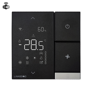 LinkedGo AC ventilare Tuya Smart Home Fubbodenheizung Wifi Smart Life Room valvola termostatica del <span class=keywords><strong>radiatore</strong></span> - Product Image 1