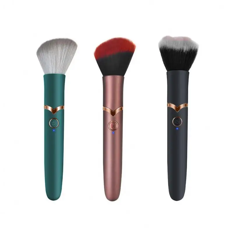 Amazon Top review Makeup Brush Vibrators Wholesale usb rechargeable long bullet vibrators makeup brush vibrating