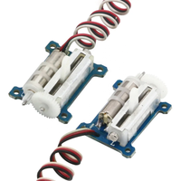 Servo numérique micro GS-1502 1,5 g, servo linéaire double pour avion RC, hélicoptère, jouet, 2 pièces
