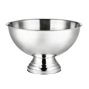 Seau à glace en acier inoxydable, bol à <span class=keywords><strong>champagne</strong></span>, refroidisseur à vin de luxe, bol à glace pour fête, bar, club - Vente flash - Product Image 1