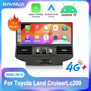 Navihua 17Inch Screen Multimedia Android Car Radio Carplay Navigation Head Unit Monitor for Toyota Land Cruiser LC200 2008 2015 - Product Image 6