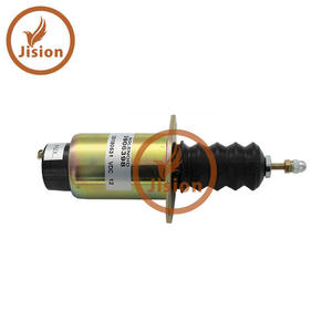 Válvula solenoide de corte de combustible para maquinaria de construcción, solenoide de parada 3906398 - Product Image 2