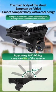 Regis V380 Pro 15MP CMOS Two-Way Audio Solar Street <strong>Light</strong> <strong>Camera</strong> 18000mAh Battery 450W IP66 Waterproof Outdoor <strong>Security</strong> 4G WiFi - Product Image 5