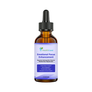 Gotas Líquidas de Mezcla Herbal con Sabor a Limón, las Más Vendidas, para Mejorar el Enfoque Emocional, Favorecen la Calma y la Relajación, Sin Azúcar - Product Image 1
