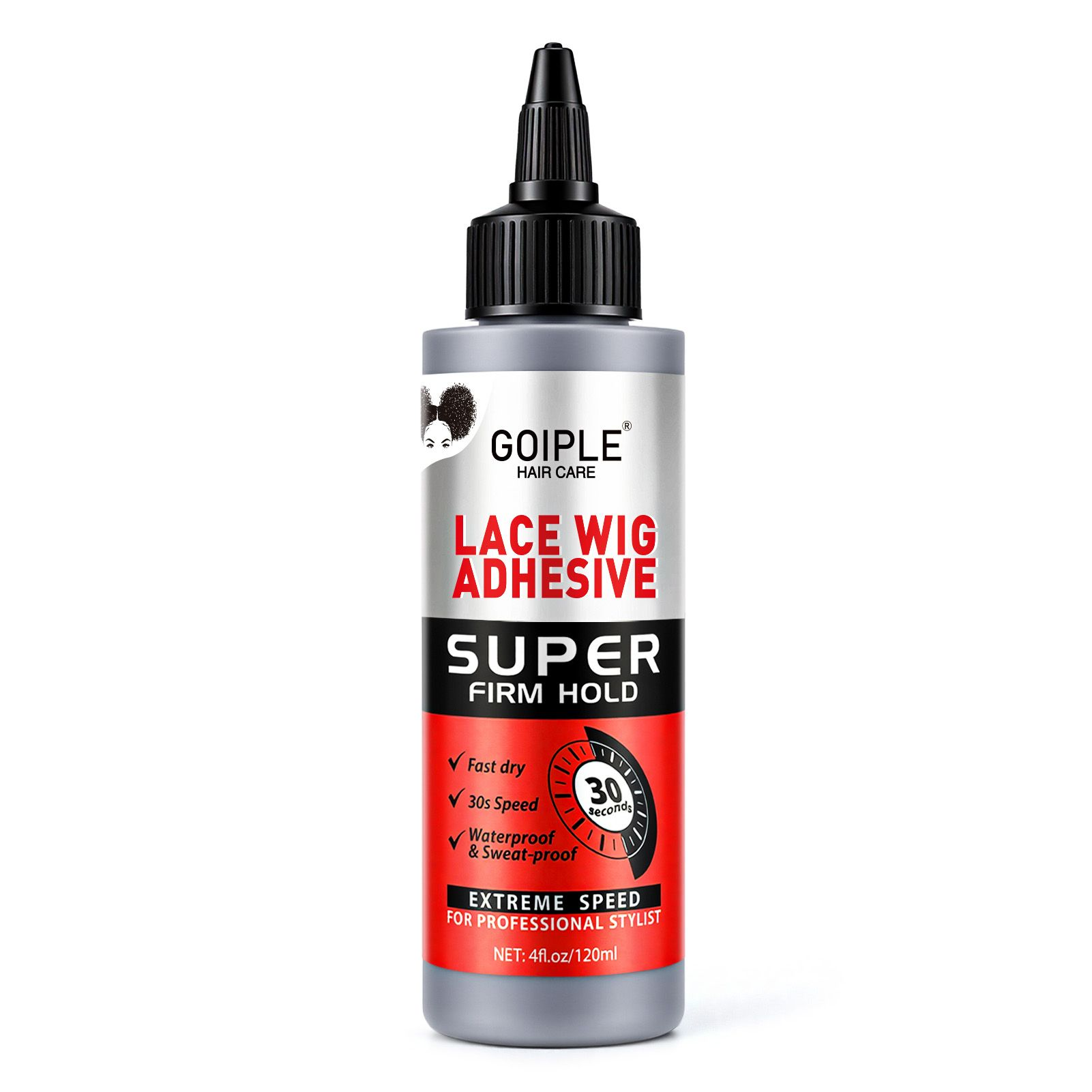 Colle pour perruque à tenue ferme, 120 ml
