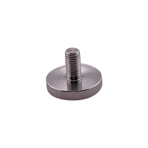 Mw Stainless Steel Knob With Knurled Grip External Thread For Industrial Machinery Use - Product Image 4