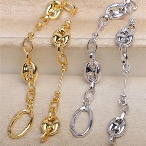 Accessoires en perles DIY, support de bracelet à trou traversant avec nez de cochon, 3 perles, bracelet en argent S925, 5532, fournitures de bijouterie - Product Image 4