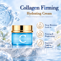 Crème hydratante raffermissante au collagène et aux céramides Disaar 50g – Redéfinit les contours du visage, hydratation intense avec huile d'amande douce – Vente en gros