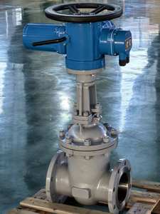 Válvula de Portão Chinesa JINWEI Tipo On-Off IP67 Controle Remoto Elétrico Redutor de Pressão de Água Resiliente DN50-DN600 - Product Image 3