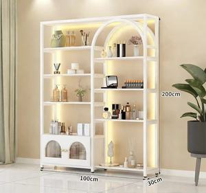 Vitrina Iluminada de Múltiples Niveles <span class=keywords><strong>EMMA</strong></span> para Salón de Belleza, Exhibidor Comercial para Esmaltes de Uñas, Geles y Cosméticos - Product Image 2