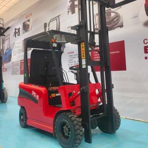 מלגזה חשמלית חדשה 3 טון עם סוללת ליתיום-יון בעלת אורך חיים ארוך ויעילות גבוהה, מלגזה חשמלית מאוזנת נגד משקל - Product Image 5