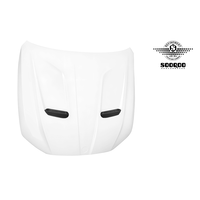 Capot ventilé en fibre de carbone blanc mat (primer) compatible avec BMW M5 G90 G99 Série 5 G60 G61 2025+ moulé par compression en métal