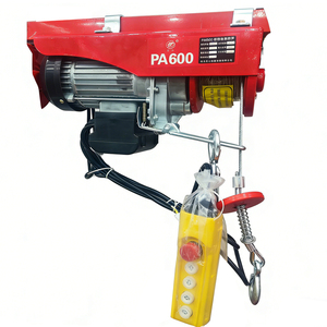 Mini palan électrique 110V 120V PA500 PA1000 pour le marché mexicain et américain, <span class=keywords><strong>treuil</strong></span> électrique à crochet simple ou double avec moteur 100% cuivre pur - Product Image 2