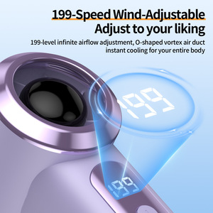 Ventilador de Mano Recargable de Alta Velocidad, Turbo Jet, Sin Aspas, Mini Enfriador de Aire Portátil, Ventilador USB - Product Image 5