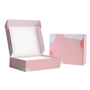 LOW MOQ Logo Custom Corrugated Clothing <b>Shipping</b> Boxes Shoes Mailer <b>Box</b> for Clothing - Product Image 2