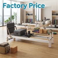 Machine de Pilates Reformer Ajustable de Qualité Supérieure à Prix d'Usine, Équipement de Studio en Aluminium, Maquinas De Pilates Reformer Con Torre