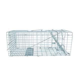 Métal sans cruauté grand vivant sauvage coyote <span class=keywords><strong>écureuil</strong></span> lapin raton laveur chien Cage piège <span class=keywords><strong>renard</strong></span> Animal piège chat sauvage piège Cages à vendre - Product Image 4
