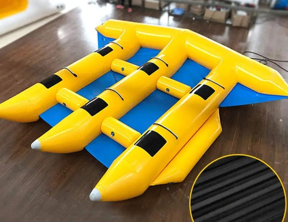 Towable Tube Aufblasbares Bananen boot Float Water Game Flying Fish
