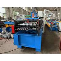 Machine de formage de panneaux de doublure de toit Zhongtuo, commande PLC, fonctionnement motorisé pour panneaux de bardage mural, certifiée CE