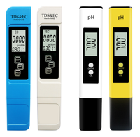 Ensemble de stylos de test de qualité de l'eau pour la mesure de l'acidité du pH, de la conductivité EC et des TDS