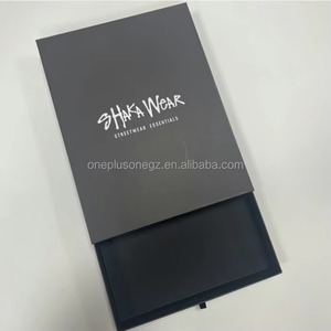 Luxury Custom Printed Logo Box Matte Lamination for Clothing Rigid Paper Cardboard Glossy Foil Drawer Handle for <b>Fur</b> Gift - Product Image 1