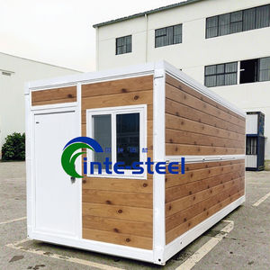 Rumah Kontainer Hunian Prefab Modular Modern 20 kaki, Rumah Kantor Prefab Portabel Baja Lipat 20 kaki, Rumah Portabel Prefab yang Dapat Dipakai Langsung - Product Image 2