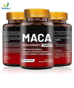 Vente en gros de capsules et comprimés d'extrait de racine de maca personnalisés, complément alimentaire naturel à base de plantes - Product Image 1