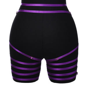 Ceinture de harnais <span class=keywords><strong>pour</strong></span> les jambes, lingerie érotique, en cuir, jarretelles <span class=keywords><strong>pour</strong></span> femmes, costume Sexy - Product Image 3