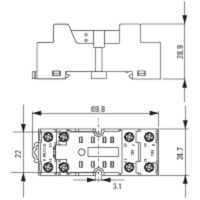 Weidmuller FS 2CO 7760056106 Prise de relais DRM D-SERIES