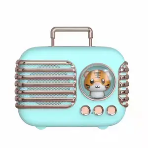 mini portable birthday gift portable small audio DW09 cute bt speaker creative doll 3D Stereo Bass Subwoofer Speaker