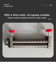 Machine de nouilles et de boulettes de table en acier inoxydable de presse à nouilles à rouleau automatique électrique commerciale