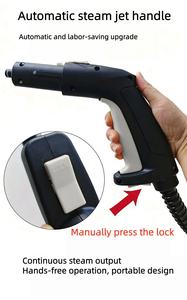 <span class=keywords><strong>Nettoyeur</strong></span> <span class=keywords><strong>vapeur</strong></span> haute pression 2000W pour usage domestique avec têtes de brosse <span class=keywords><strong>Nettoyeur</strong></span> <span class=keywords><strong>vapeur</strong></span> chaud 5 <span class=keywords><strong>bars</strong></span> Ac 110v /220v - Product Image 4