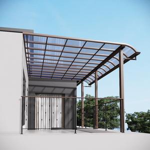 Nhà sản xuất của mạnh mẽ chống gió ngoài trời nhôm mái hiên tán pergola 4x3 hướng dẫn sử dụng điện tráng PC buồm vật liệu - Product Image 5
