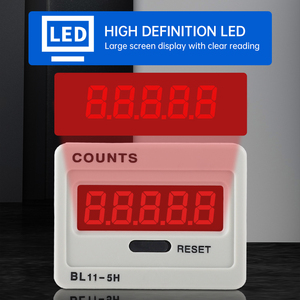 JDM11-5H/6H kỹ thuật số truy cập điện tử công nghiệp truy cập 24VDC 36VDC 100-240VAC <span class=keywords><strong>5</strong></span> kỹ thuật số 6 kỹ thuật số công nghiệp truy cập - Product Image 2