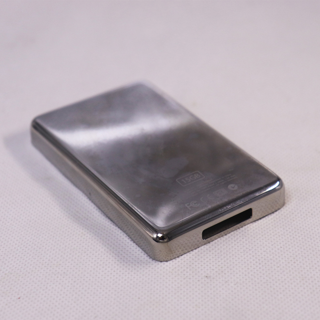 Silver metal backplate for ipod 4th A1059 back housing case
