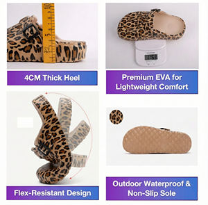 Chaussons doux personnalisés pour femmes, intérieur/extérieur, silencieux, antidérapants, à semelle épaisse, sandales en EVA pour la maison, produits tendance, nouveautés 2026 - Product Image 2