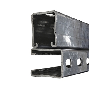 Thép cán nguội đục lỗ kênh kim loại xây dựng kích thước tiêu chuẩn gi mạ kẽm strut rãnh kênh - Product Image 4
