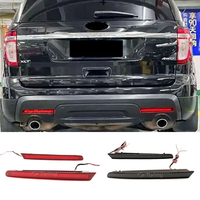 Feu arrière LED AURON pour Ford Explorer 2011-2015, lentille transparente, nouvelle version améliorée, feu de pare-chocs arrière