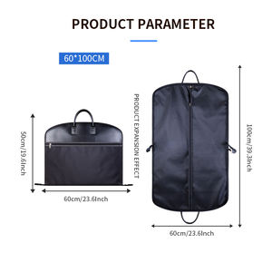 Nueva tendencia, bolsa de lujo con cremallera para ropa, logotipo personalizado, ropa, almacenamiento de ropa, bolsas para cubrir trajes - Product Image 5