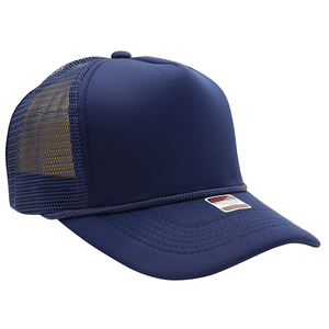 Gorra Trucker Hiblan Premium Foam OTTO al por mayor, de 5 paneles, lisa, con impresión personalizada, logotipo bordado, diseño de malla a la moda, para pesca - Product Image 4