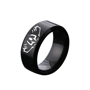 <span class=keywords><strong>Anime</strong></span> Jujutsu Kaisen Ryomen Sukuna Itadori Yuji Ring Cosplay Party Männer Frauen Edelstahl Ring Schmuck Prop Zubehör Geschenk - Product Image 4