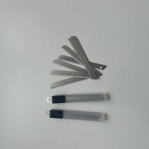 9 मिमी x 80 मिमी x 0.4 मिमी बहु कार्यात्मक स्टेनलेस स्टील चाकू ब्लेड काटने के लिए - Product Image 1