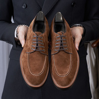 Chaussures Oxford en cuir véritable pour hommes, nouvelle conception OEM/ODM, grande taille, respirantes, à lacets, pour le bureau, les occasions formelles, le travail, le quotidien, le printemps
