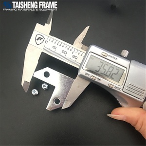 Cornière en L à 90 degrés pour cadre, support d'angle plat, raccord de cadre, quincaillerie TS-K258 - Product Image 3