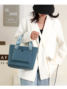 <span class=keywords><strong>Bolsa</strong></span> <span class=keywords><strong>de</strong></span> Hombro Casual para Oficina <span class=keywords><strong>de</strong></span> Gran Capacidad, Estilo Nuevo, Personalizable, <span class=keywords><strong>Bolsa</strong></span> <span class=keywords><strong>de</strong></span> Lona Moderna con Diseño Simple y Duradero - Product Image 5
