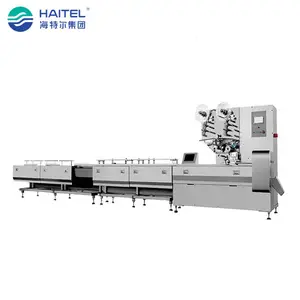 Hot selling automatic industrial chocolate bar wrapping packing machine packaging